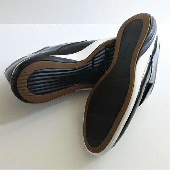 COLE HAAN Women's Shoes GrandEvolution Modern Monk Black /Optic White NWT - Picture 12 of 12